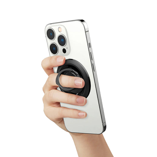 Spigen O-Mag OM100 Gyűrűtartó, Univerzális, Fekete AMP03120
