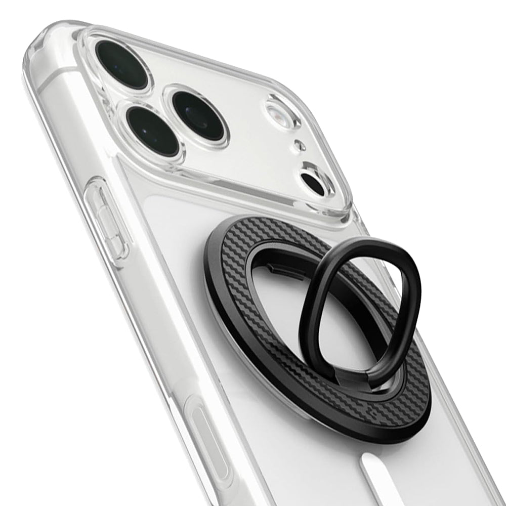 Spigen O-Mag OM106 Gyűrűtartó, Univerzális, Fekete AMP09334