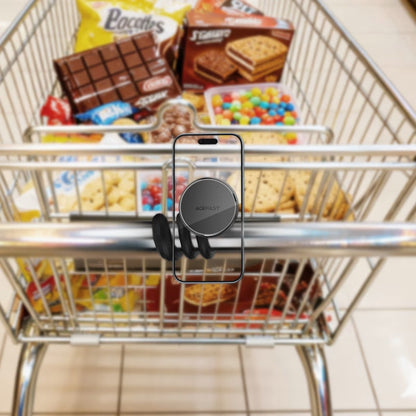 Mágneses Tartó Acefast E36, Univerzális, Fekete