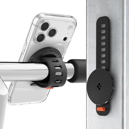 Spigen OM200 mágneses tartó, univerzális, fekete AMP11740