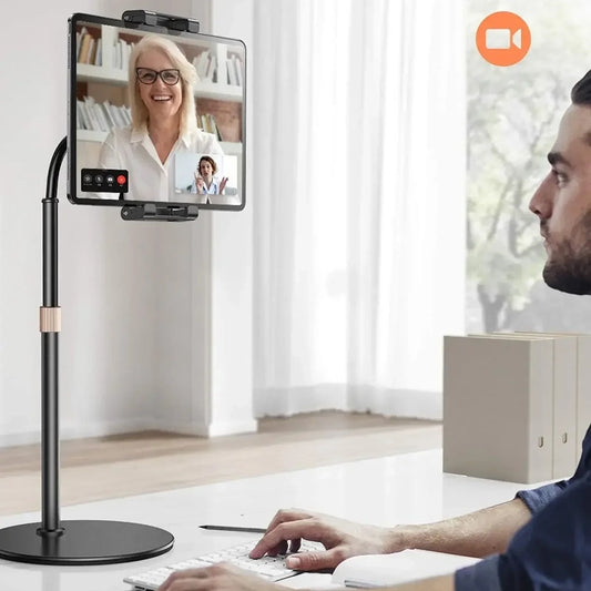 Lisen asztali tartó telefonhoz / táblagéphez, 4.7inch - 12.9inch, fekete YL0420050002