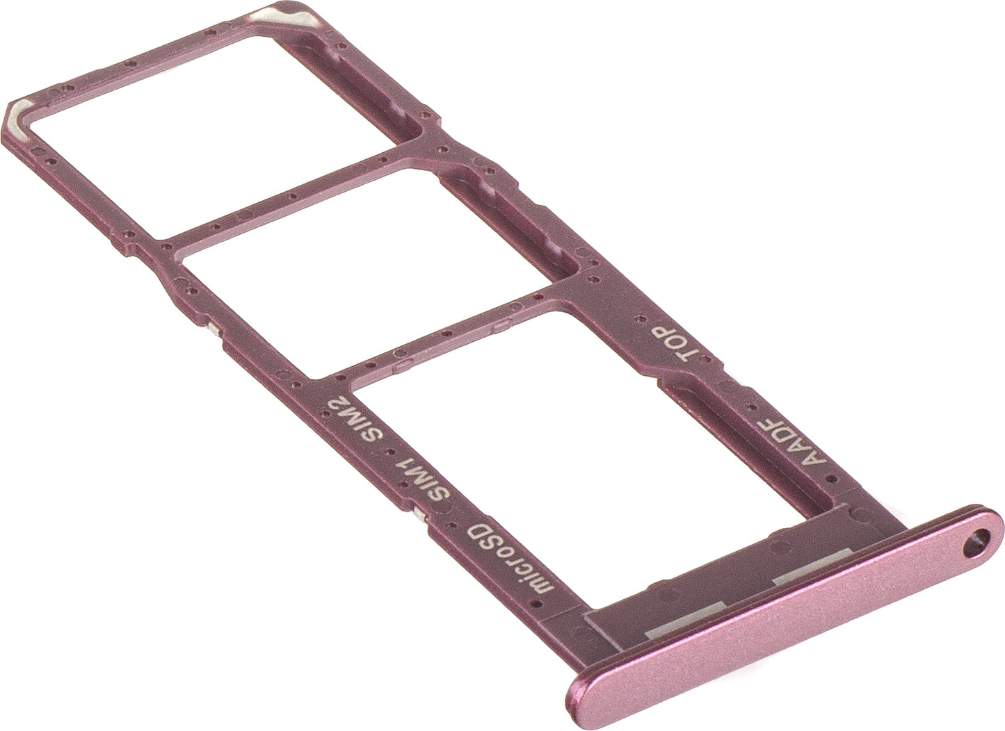 SIM kártya tartó Samsung Galaxy A14 A145, Dual SIM, Bordó