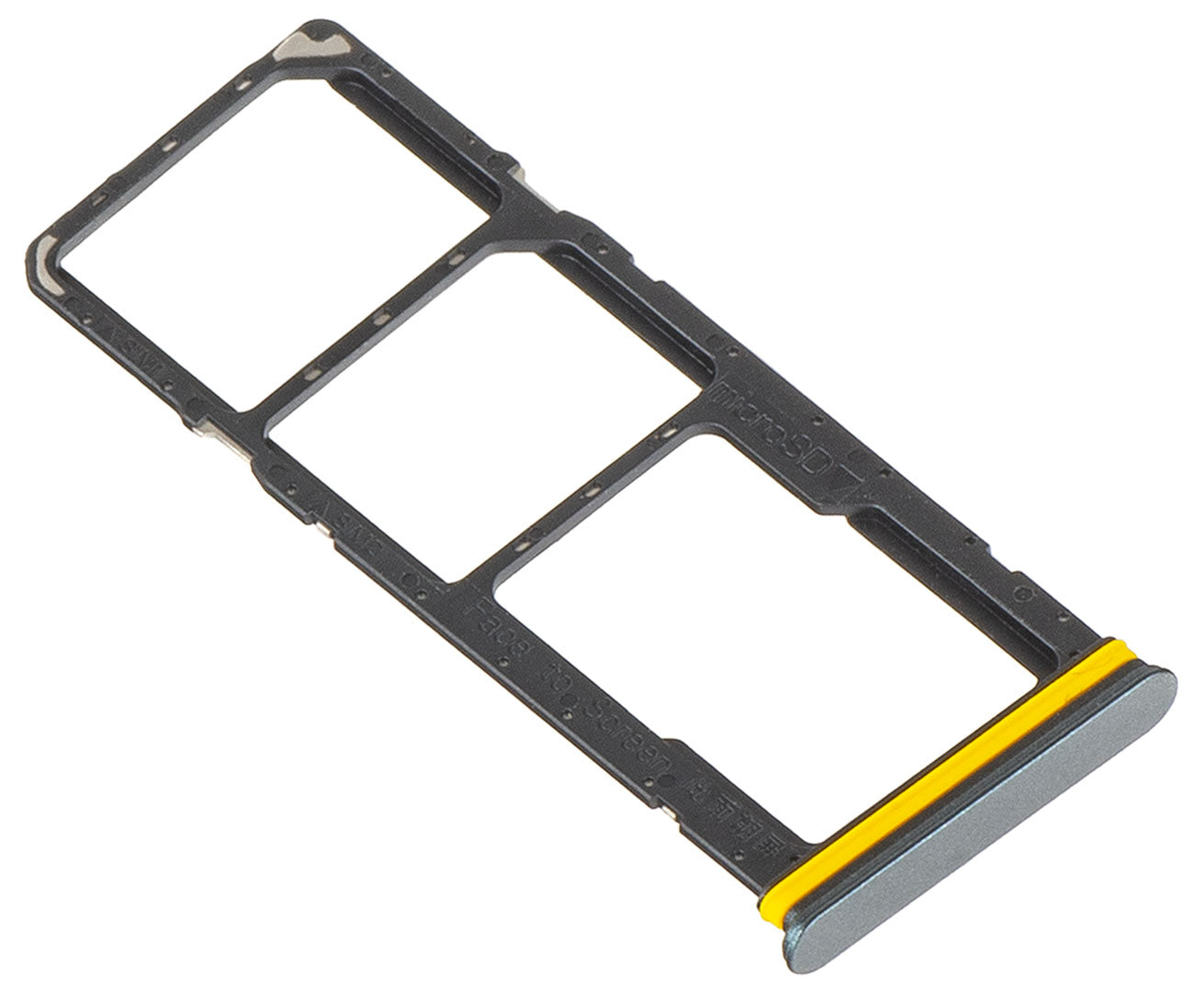 SIM-kártya tartó - Realme C71, Zöld (Forest Owl), Service Pack 612121000471