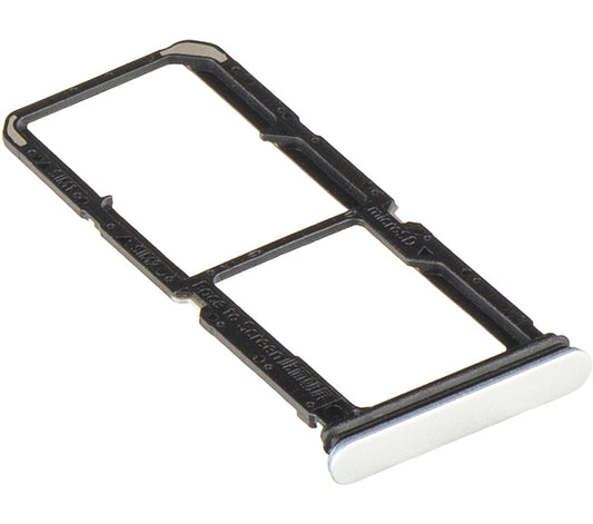 SIM-kártya tartó Oppo A5 4G, Ezüst (Mist White), Szerviz csomag 612121000415