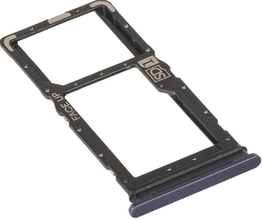 SIM-kártya tartó Motorola Moto G35, Fekete (Midnight Black), Service Pack S948E26487