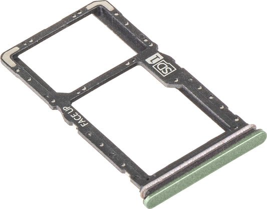 SIM-kártya tartó Motorola Moto G55, Zöld (Füstös zöld), Szerviz csomag S948E40608