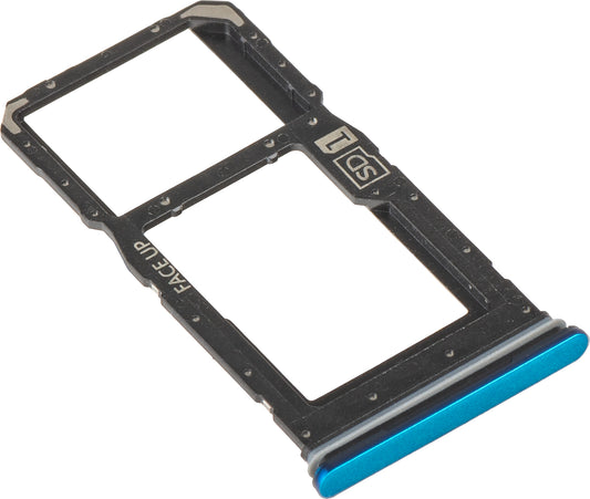SIM-kártya tartó Motorola Moto G75, Kék (Aqua Blue), Service Pack S948E44227