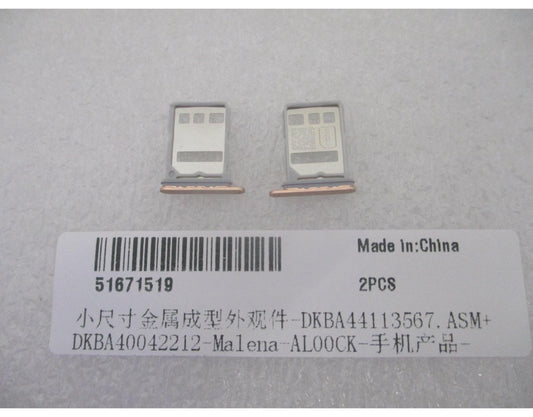 SIM-tartó Huawei Pura 90s Pro készülékhez, narancssárga (Orange Soda), szervizcsomag 51671519