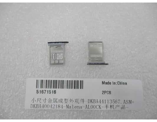 SIM-tartó Huawei Pura 90s Pro, fekete (Mulberry Black), Service Pack 51671516