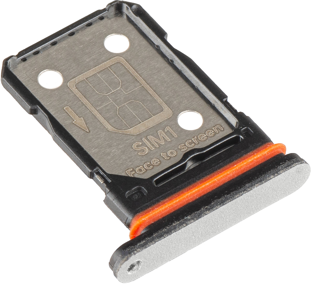 SIM tartó Oppo Reno13, Ezüst (Plume White), Szerviz csomag 612217000061