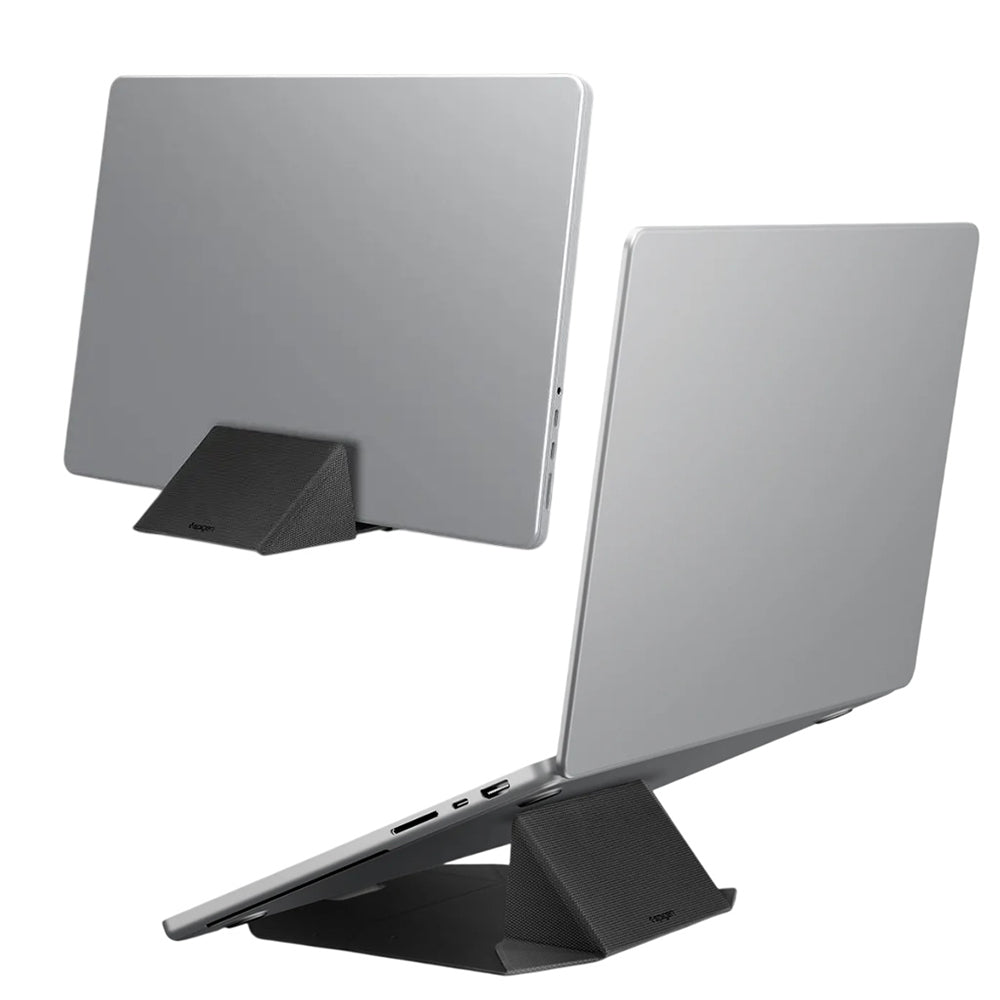 Spigen Slim Fold LD201-S9 laptop tartó max. 16 hüvelyk, Fekete AMP11118