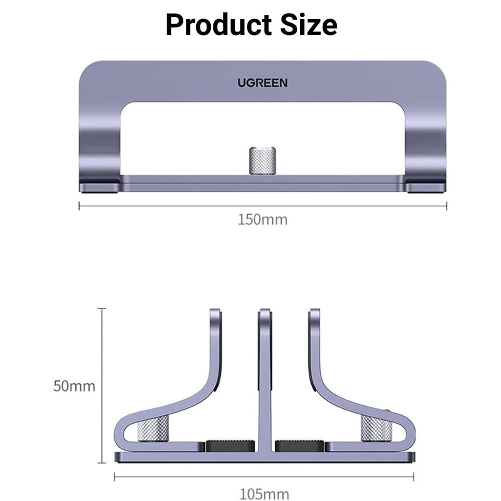 UGREEN LP258 laptop tartó max 17.3inch, Ezüst