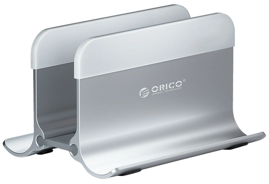 Orico NPB2 függőleges laptopállvány, 40 mm vastag, ezüst színű