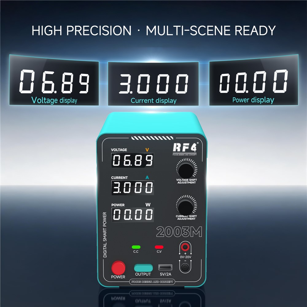 RF4 2003M Stabilizált Egyenáramú Tápegység