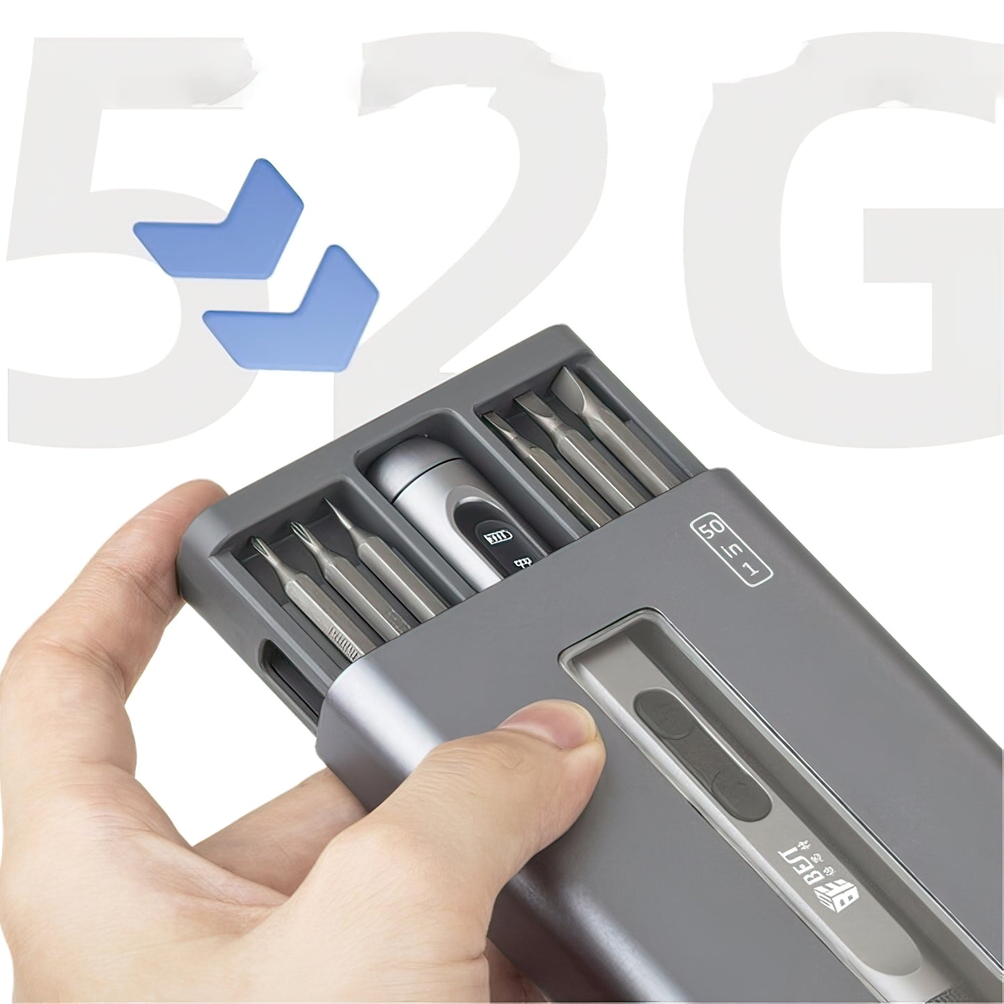 Best BST-9933A Elektromos Csavarhúzó, 50in1, Ezüst