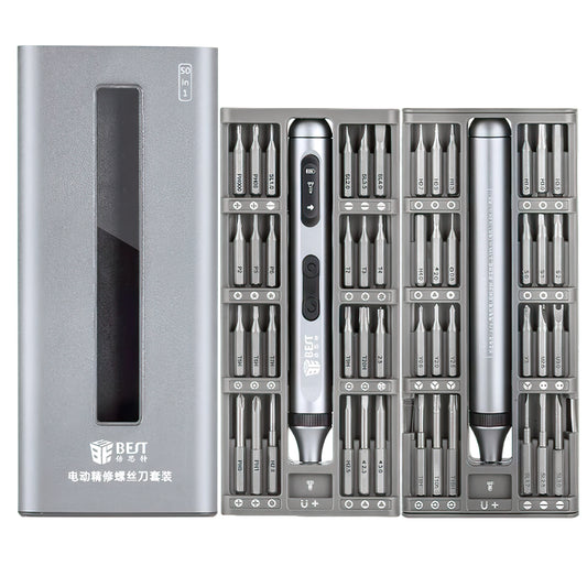 Best BST-9933A Elektromos Csavarhúzó, 50in1, Ezüst