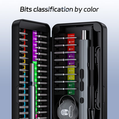 King'sdun KS-882058 elektromos csavarhúzó, 58in1, szürke