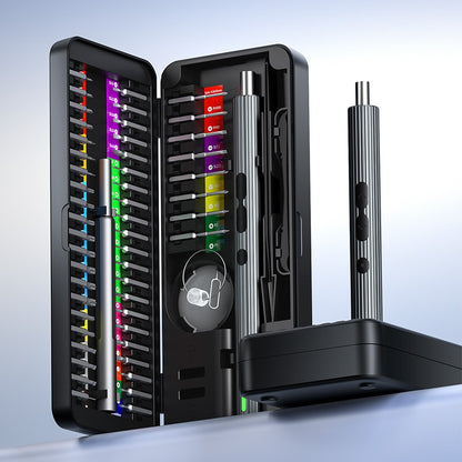 King'sdun KS-882058 elektromos csavarhúzó, 58in1, szürke