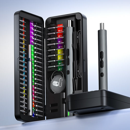King'sdun KS-882058 elektromos csavarhúzó, 58in1, szürke