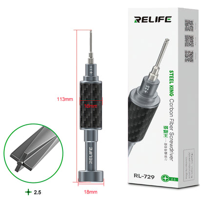 Relife RL-729 csavarhúzó, 2,5 mm-es Phillips