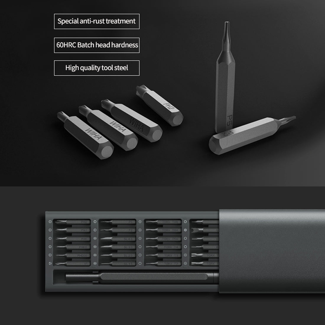 Xiaomi Mijia csavarhúzó, 24in1 BHR4680GL