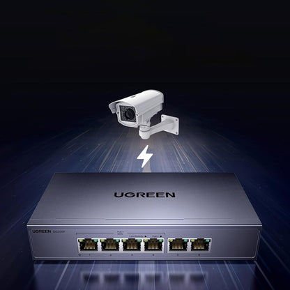 UGREEN CM741 (35371EU) hálózati switch, szürke