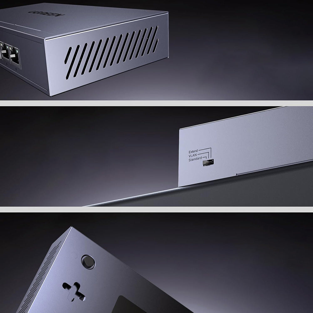 UGREEN CM741 (35371EU) hálózati switch, szürke
