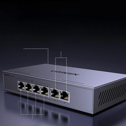 UGREEN CM741 (35371EU) hálózati switch, szürke
