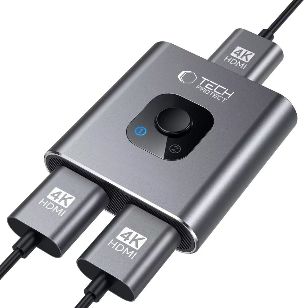 HDMI Videókapcsoló Tech-Protect HB07, Szürke