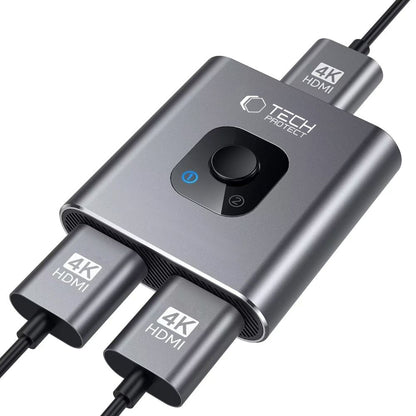 HDMI Videókapcsoló Tech-Protect HB07, Szürke