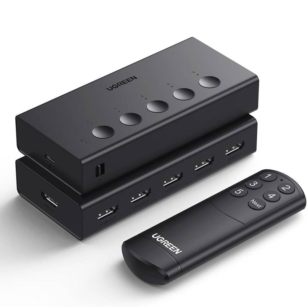 Switch Video HDMI UGREEN CM568 (90512), Fekete