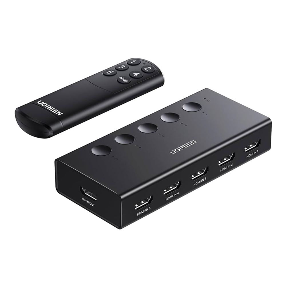 Switch Video HDMI UGREEN CM568 (90512), Fekete
