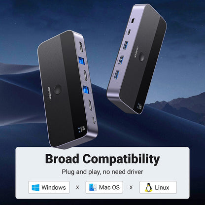 HDMI Videókapcsoló UGREEN CM664, Fekete