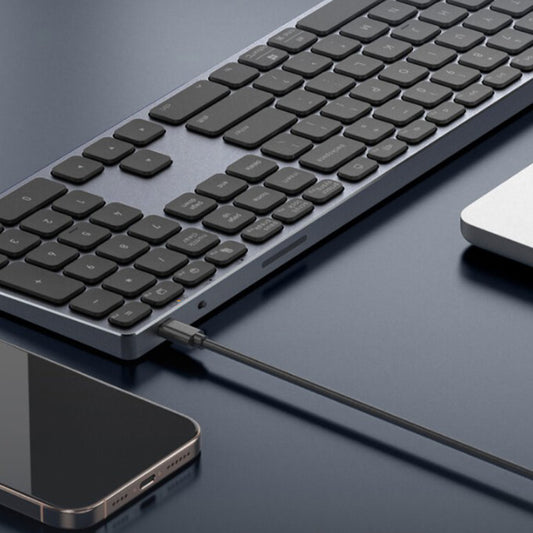 DUX DUCIS LK Bluetooth billentyűzet, fekete