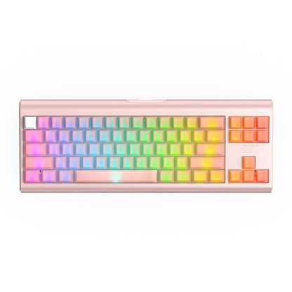 HAVIT KB896L gaming billentyűzet, RGB, 1.2m, Rózsaszín