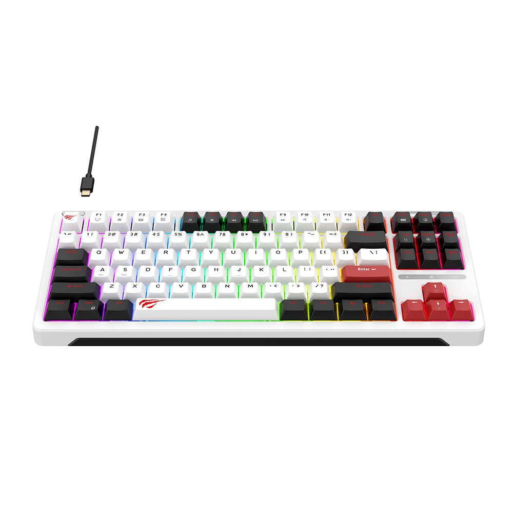 HAVIT KB902L Gaming Keyboard, RGB, 1.8m, Multicolor
