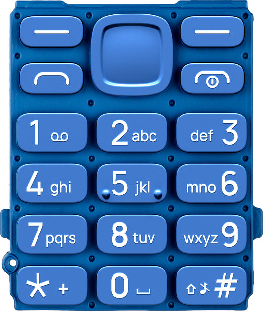 Latin billentyűzet HMD 130 Music, Kék, Szerviz csomag SP20Z14Z1472Y