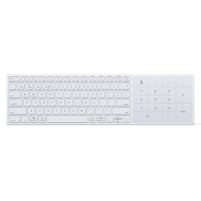 DUX DUCIS LK Wireless Keyboard, BT / Wi-Fi, White
