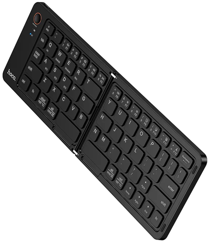 HOCO GM71 Foldable Bluetooth Keyboard, Black