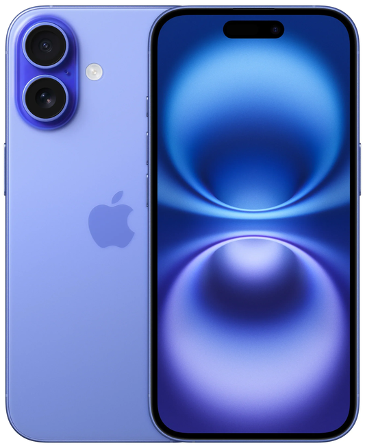 Mobiltelefon Apple iPhone 16, 128GB, Ultramarine India Spec MYECHN/A