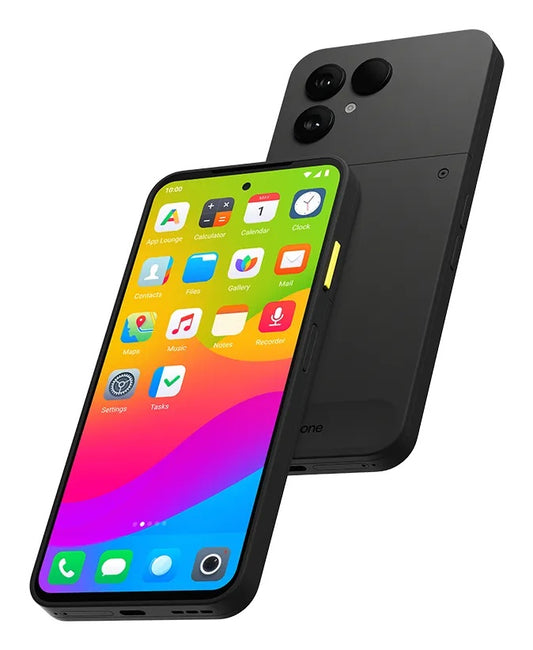 Mobiltelefon Fairphone 6 Dual SIM, 256GB, 8GB, Fekete F6FPHN-2ZW-EU1