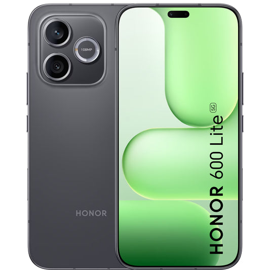 Honor 600 Lite 5G Dual SIM Mobiltelefon, 256GB, 8GB, Fekete LNA-NX1