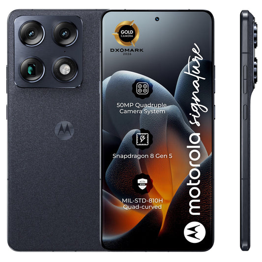 Mobiltelefon Motorola Signature 5G, 512GB, 16GB, Pantone Carbon PBAB0002SE