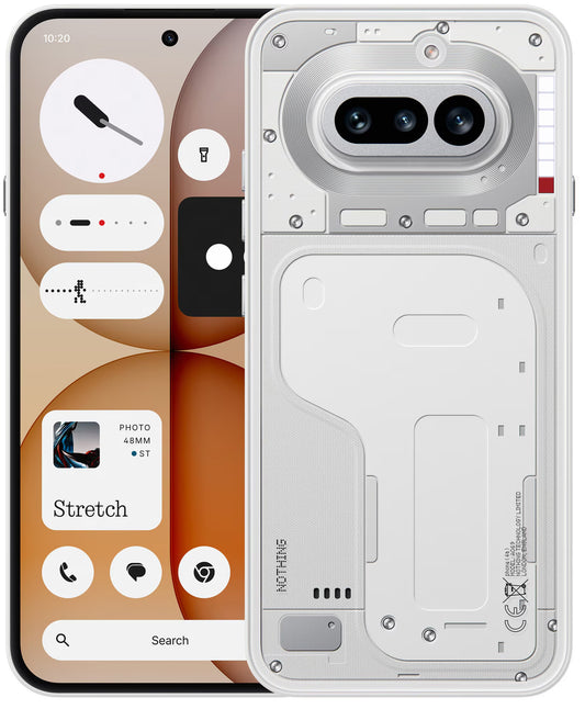 Nothing Phone (4a) mobiltelefon, 256GB, 12GB, fehér A10400279