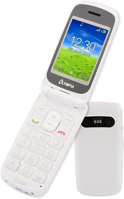 Olympia Primus Dual SIM Mobiltelefon, Fehér 2234