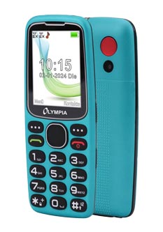 Mobiltelefon Olympia Star, 32MB, Türkiz 2245