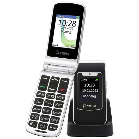 Olympia Style Duo Mobiltelefon, 48MB, Fekete 2299