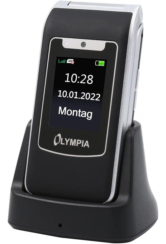 Olympia Style Duo Mobiltelefon, 48MB, Fekete 2299