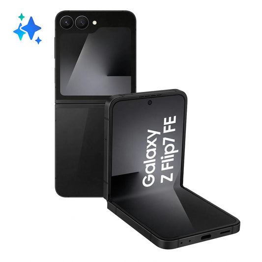 Samsung Galaxy Z Flip7 FE Mobile Phone, 128GB, 8GB, Black EU SM-F761BZKGEUE