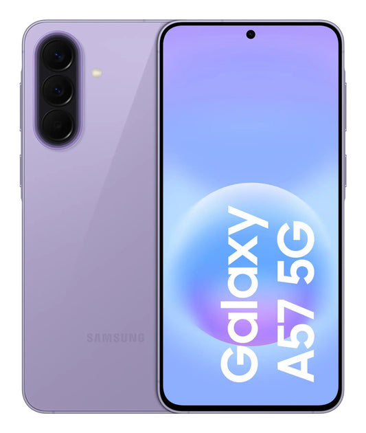 Samsung Galaxy A57 mobiltelefon, 128GB, 8GB, Awesome Lilac EU SM-A576BZVBEUE